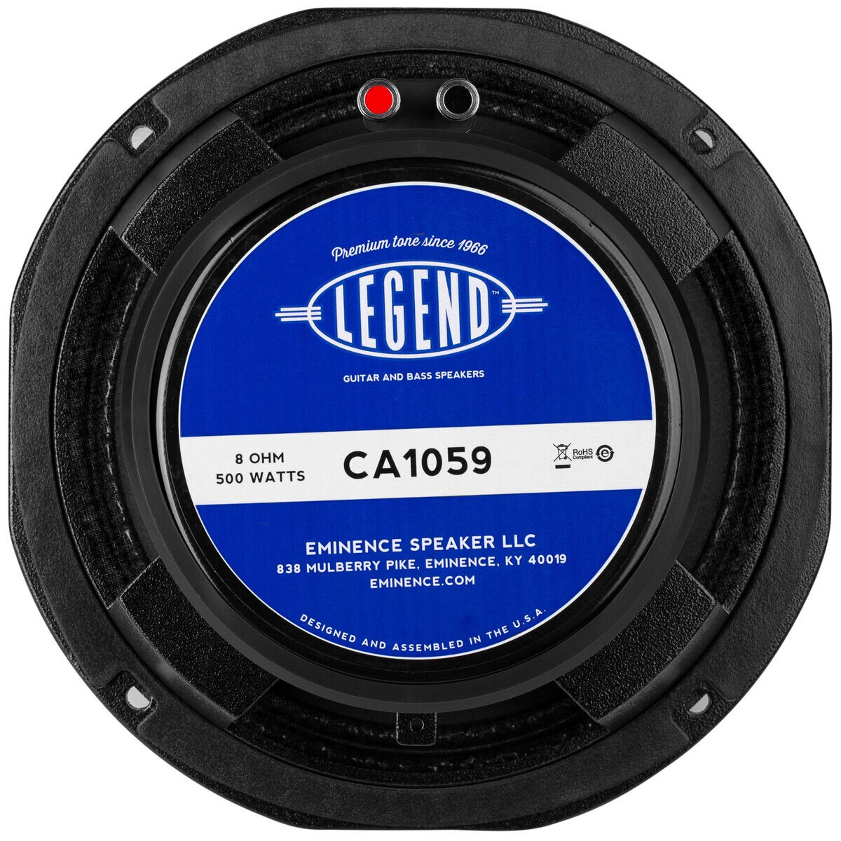 Eminence Legend CA1059 10" Bass Guitar Speaker 8 Ohm